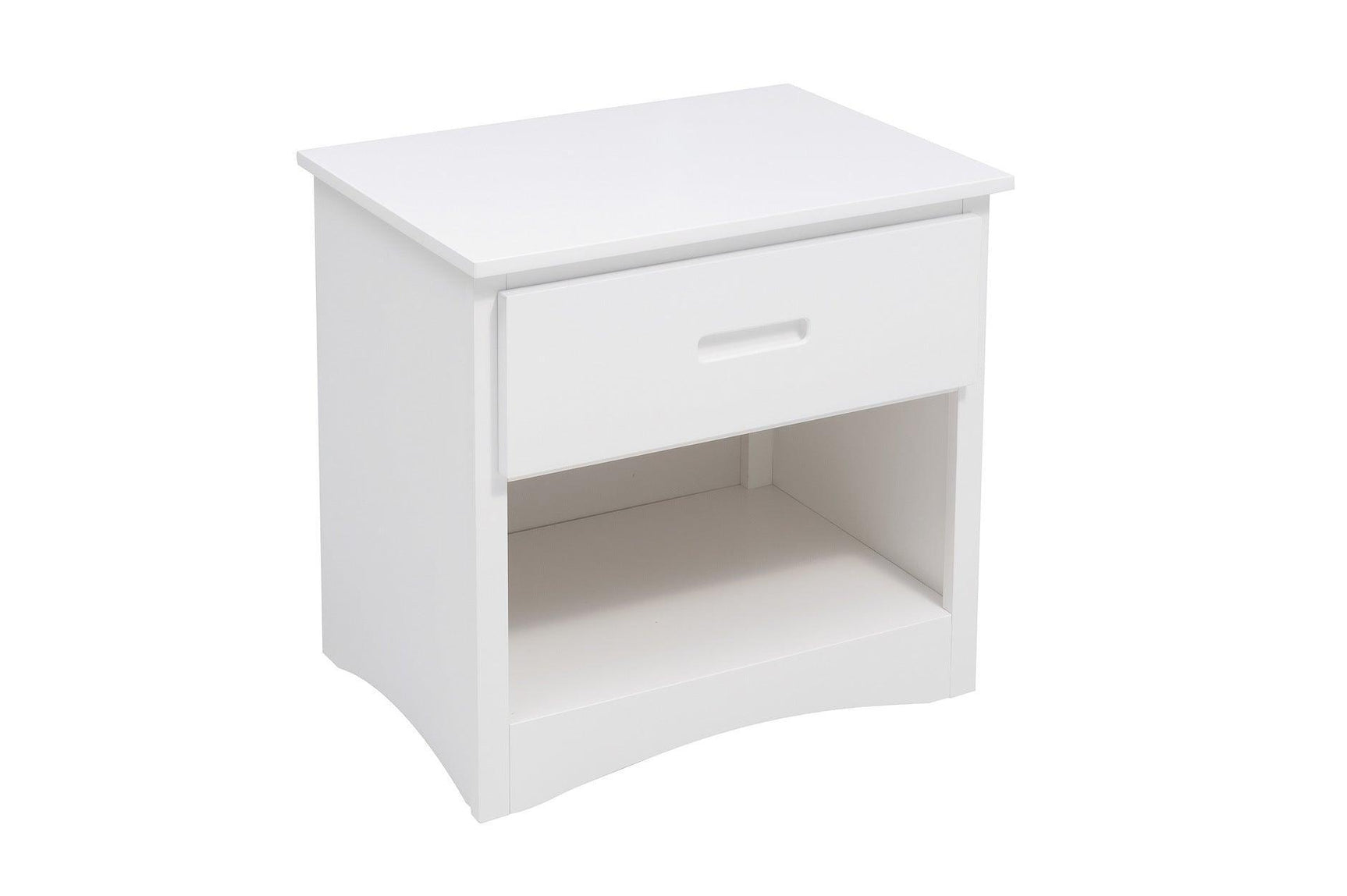 Galen White Modern Transitional Wood And Engineered Wood Youth Triple Twin Bunkbed - Ella Furniture