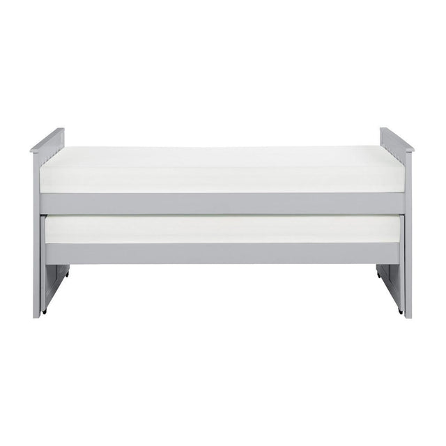 Orion Gray Transitional Wood And Engineered Wood Youth Twin Over Twin Daybed - Ella Furniture