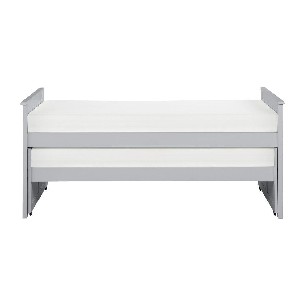 Orion Gray Transitional Wood And Engineered Wood Youth Twin Over Twin Daybed - Ella Furniture