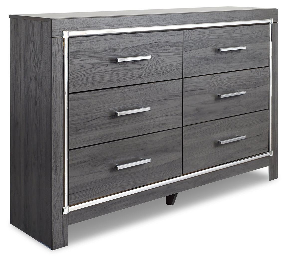 Lodanna Gray Dresser - Ella Furniture