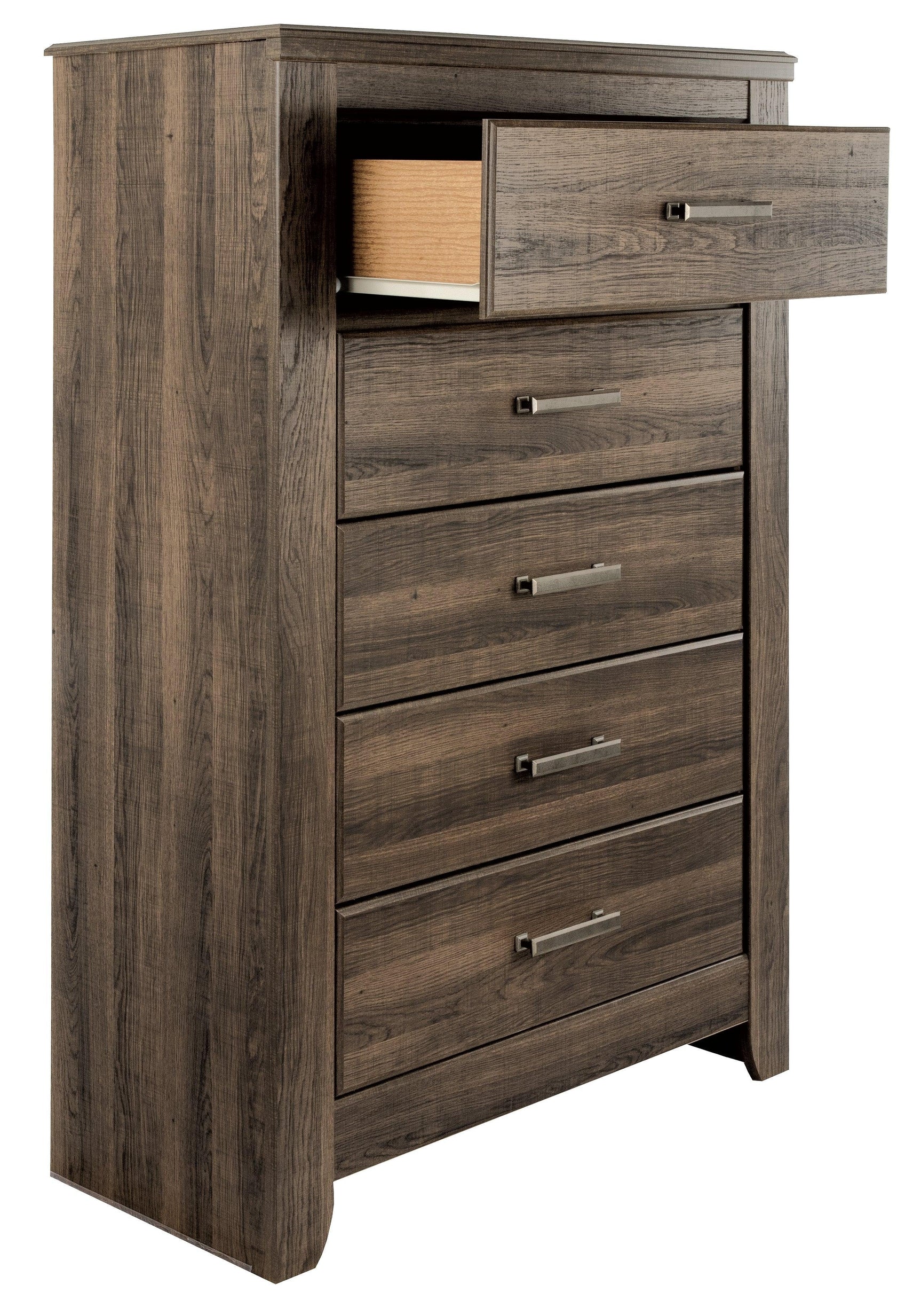 Juararo chest drawer pulled out side view