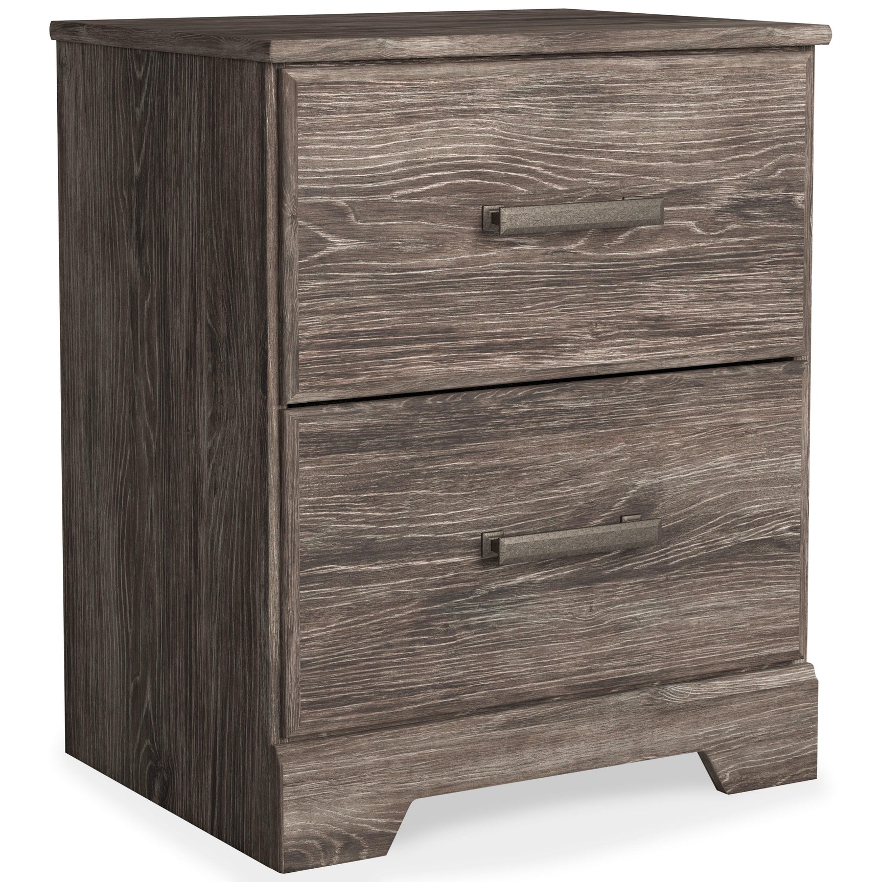 Ralinksi Gray Nightstand - Ella Furniture