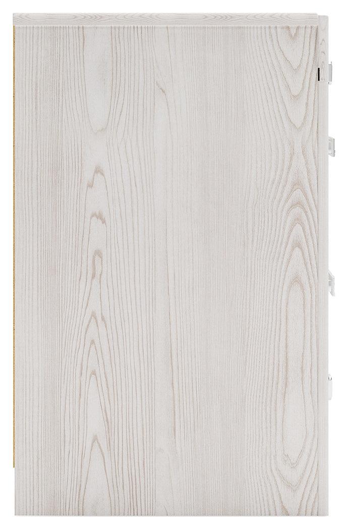 Altyra White Nightstand - Ella Furniture