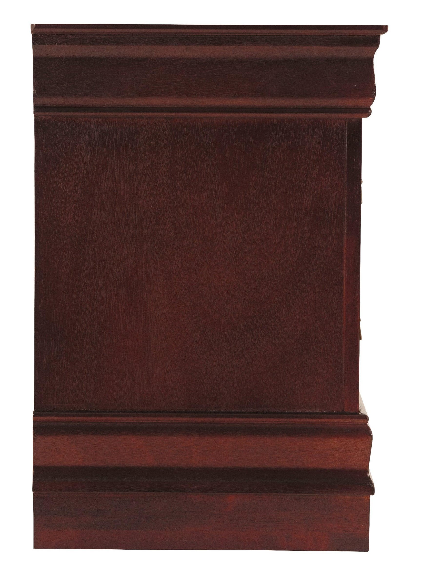Alisdair Dark Brown Nightstand - Ella Furniture