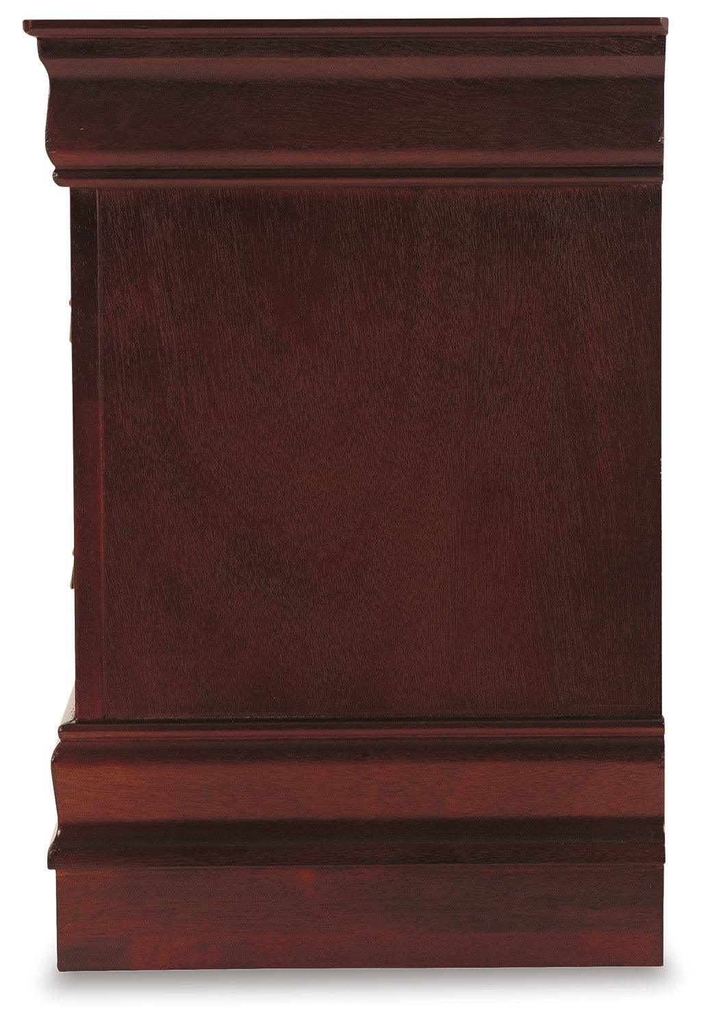 Alisdair Dark Brown Nightstand - Ella Furniture