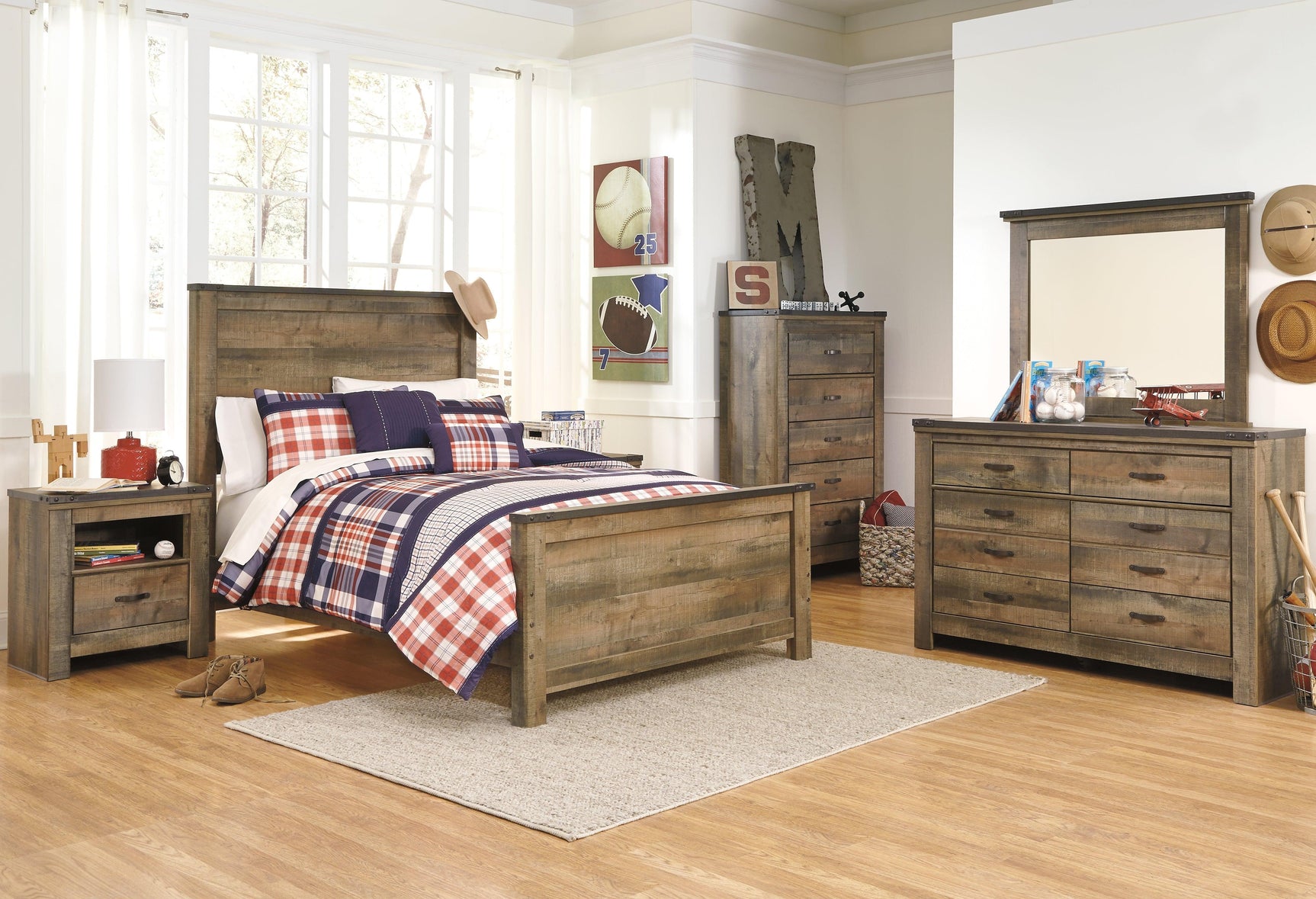 Trinell Brown Chest Of Drawers - Ella Furniture