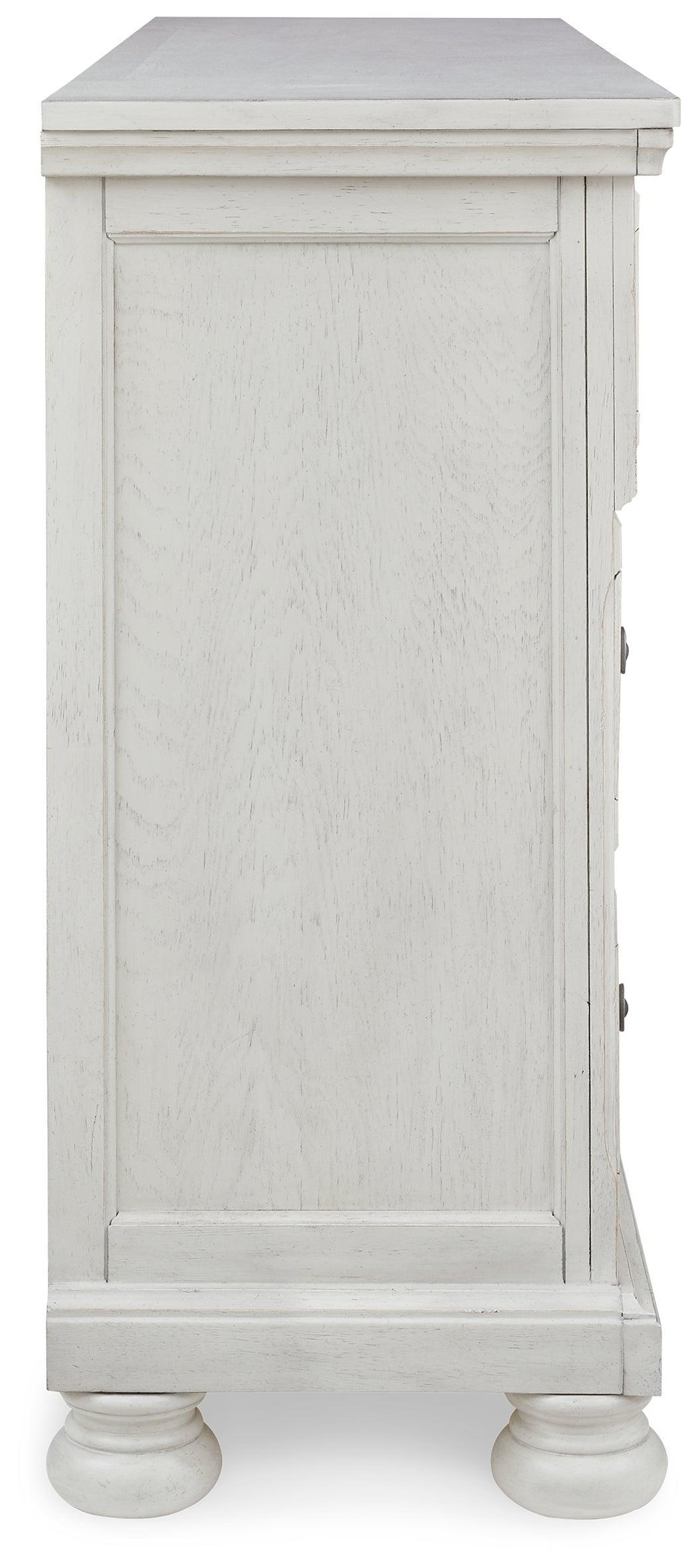 Robbinsdale Antique White Dresser - Ella Furniture