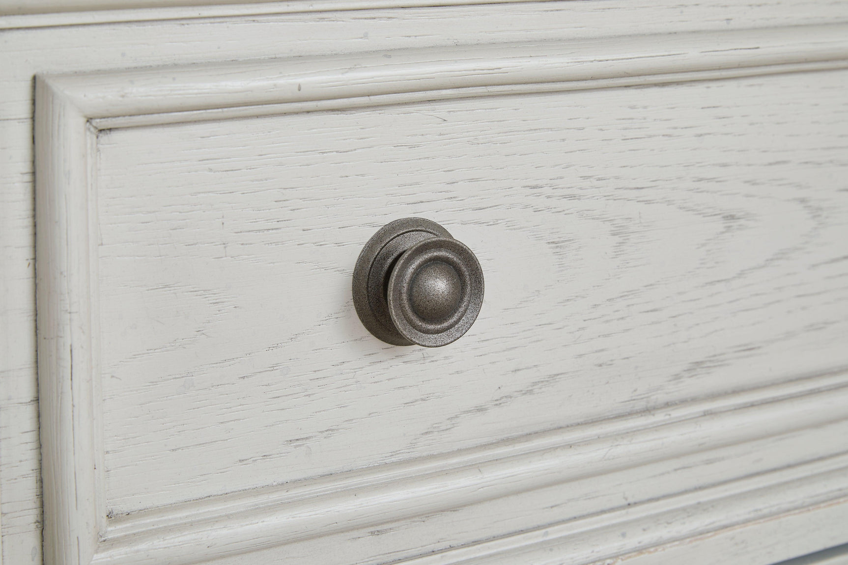 Robbinsdale Antique White Dresser And Mirror - Ella Furniture