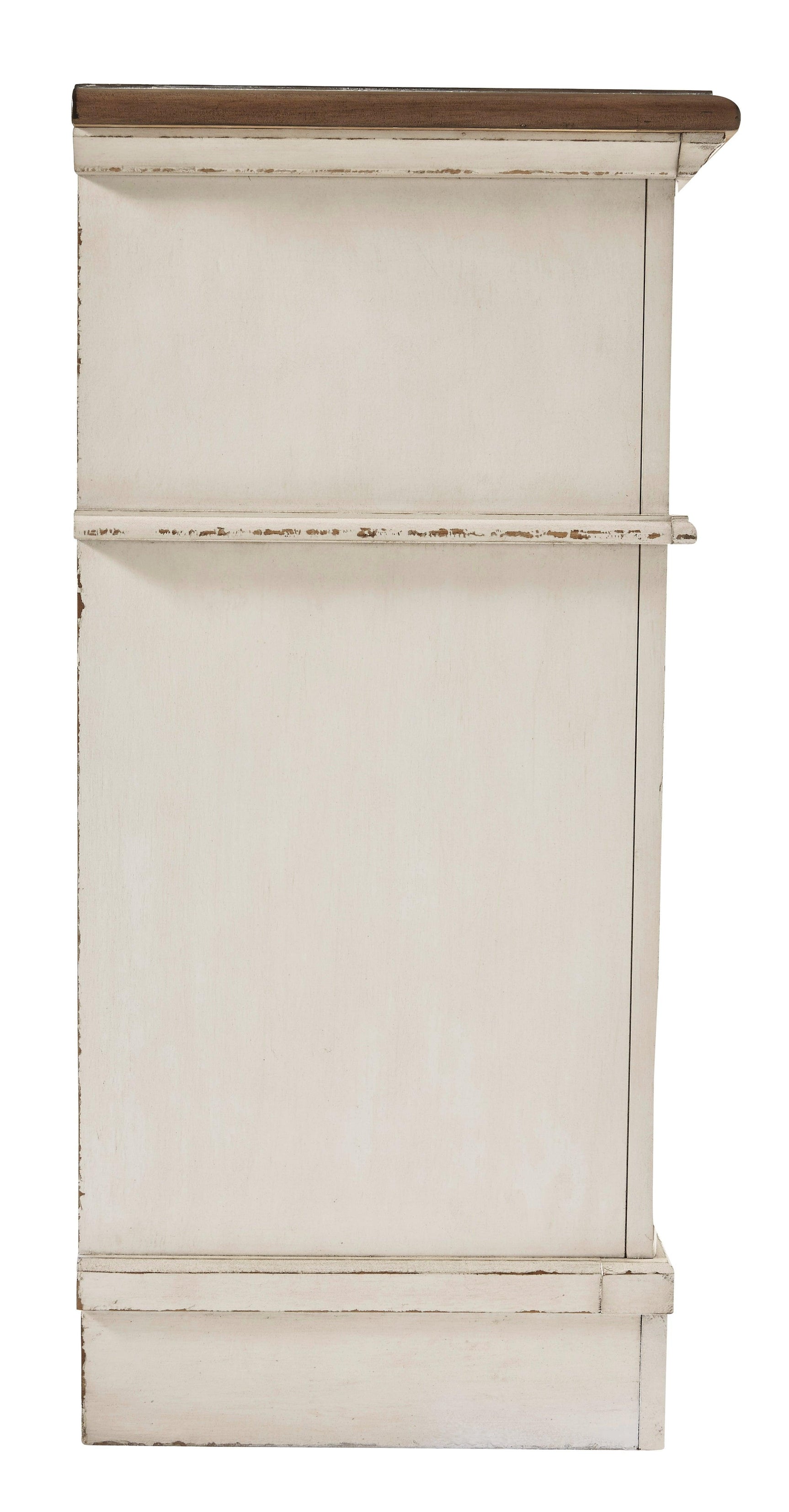 Realyn Two-tone Dresser And Mirror - Ella Furniture