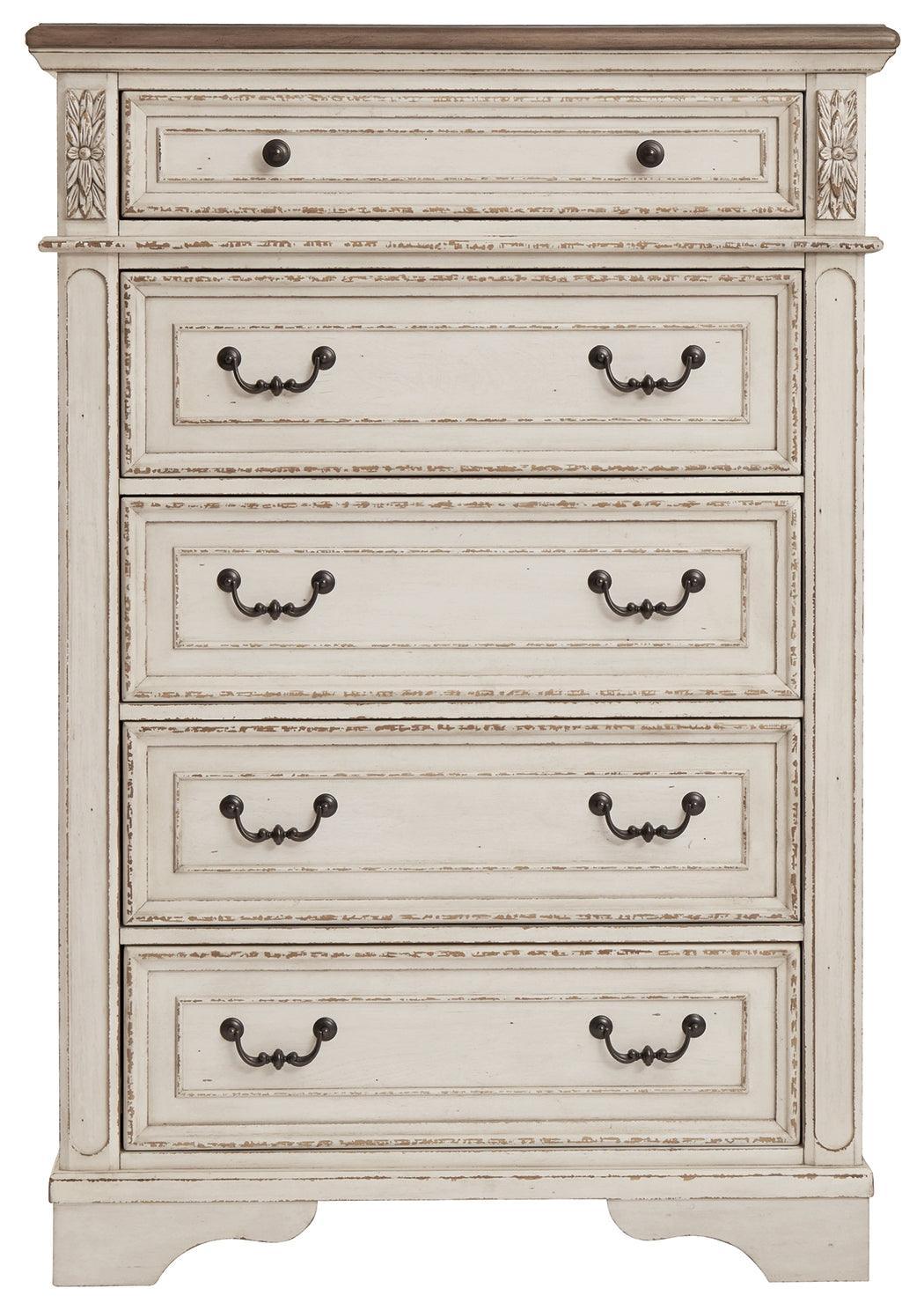 Realyn Two-tone Chest Of Drawers - Ella Furniture