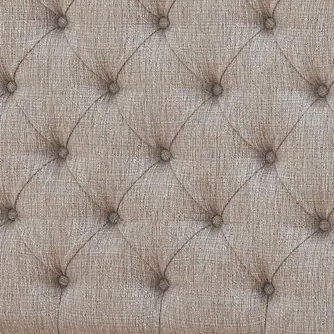 Realyn Chipped White Queen Upholstered Panel Bed - Ella Furniture