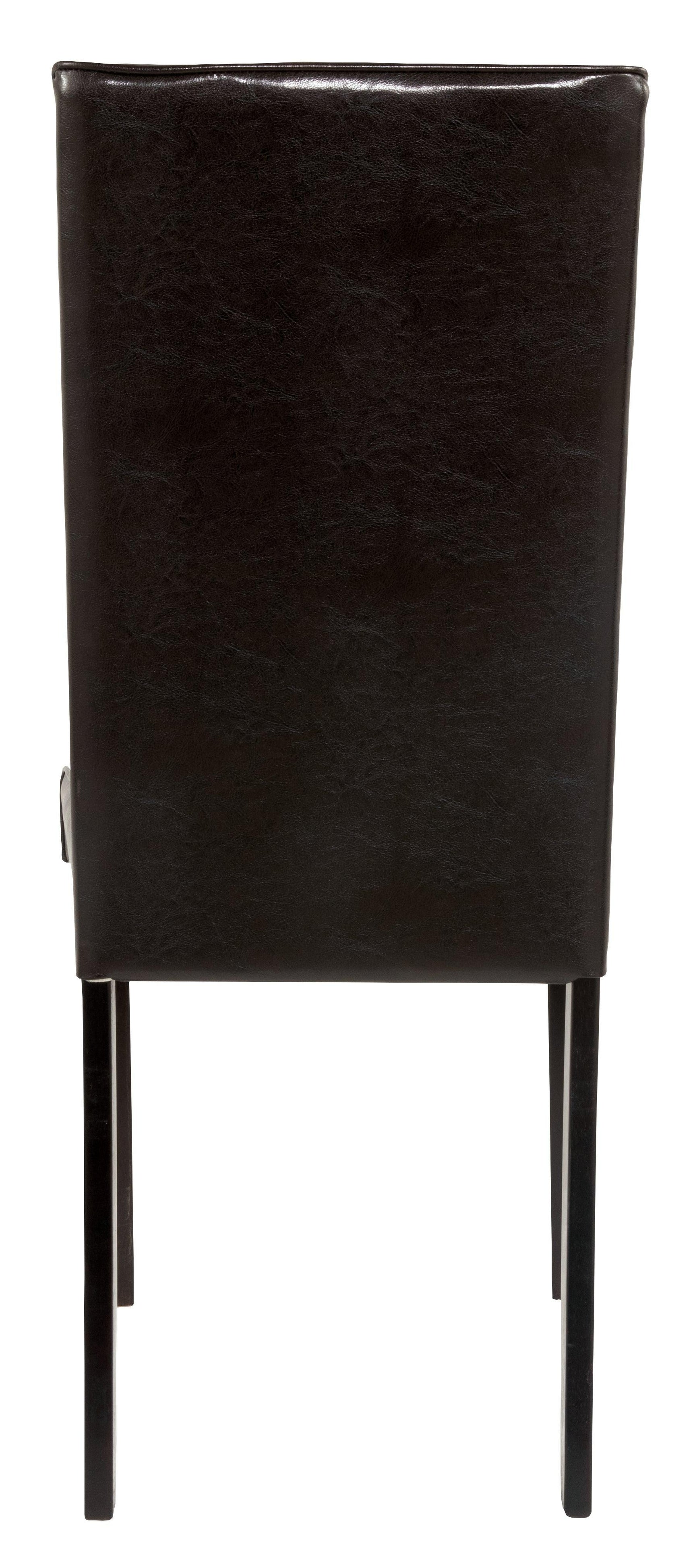Kimonte Dark Brown Dining Chair - Ella Furniture
