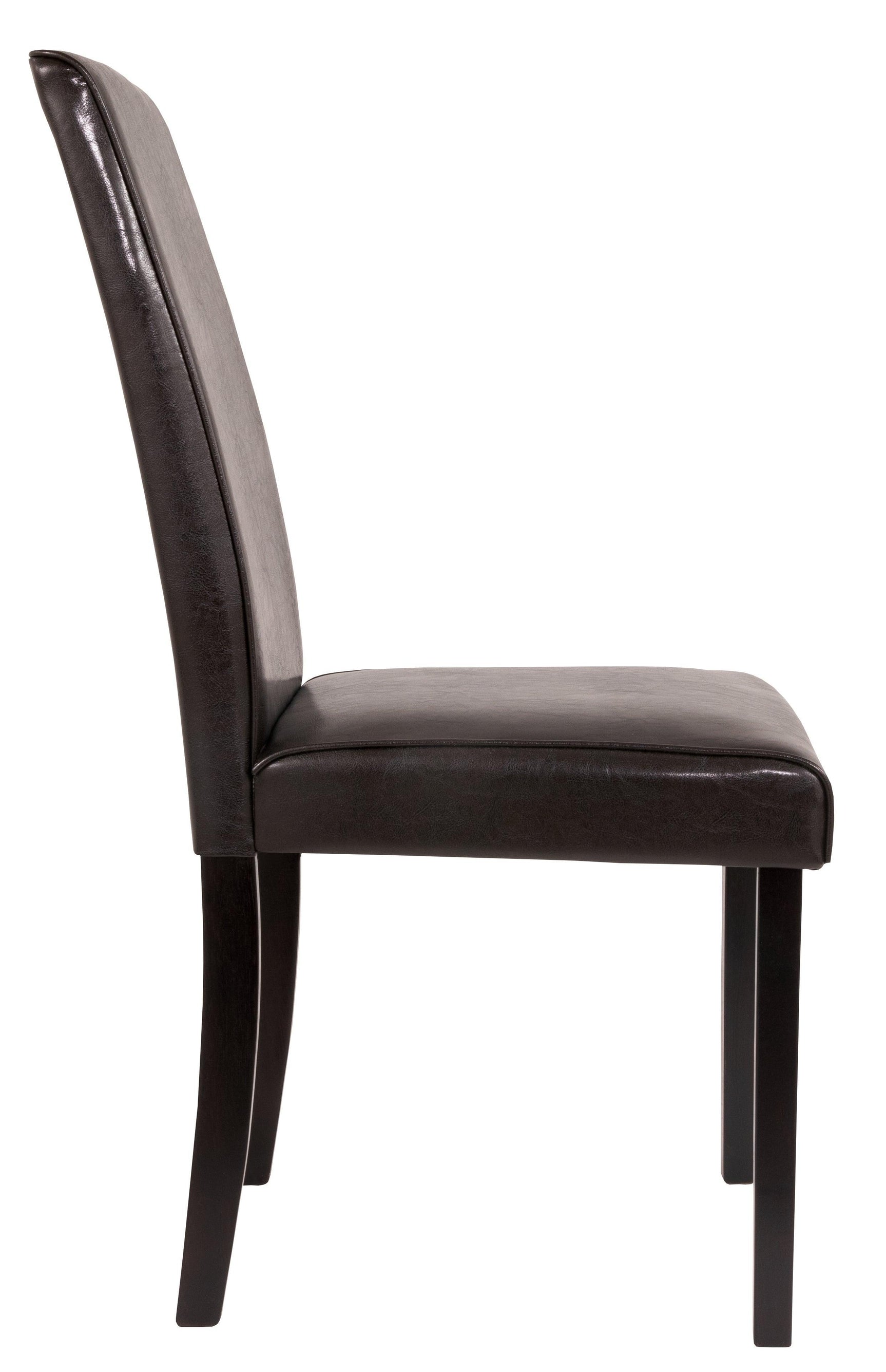 Kimonte Dark Brown Dining Chair - Ella Furniture