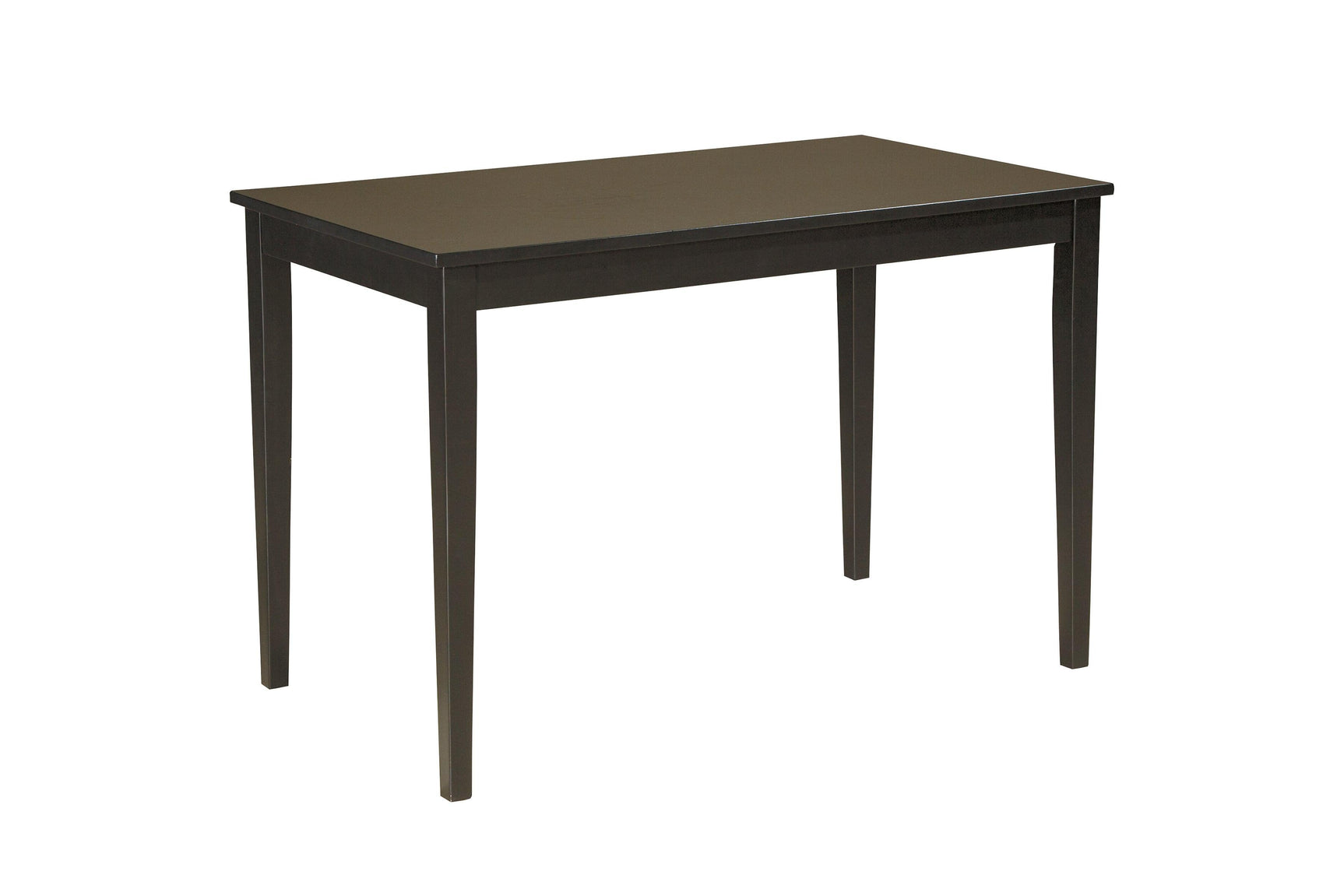 Kimonte Dark Brown Dining Table - Ella Furniture