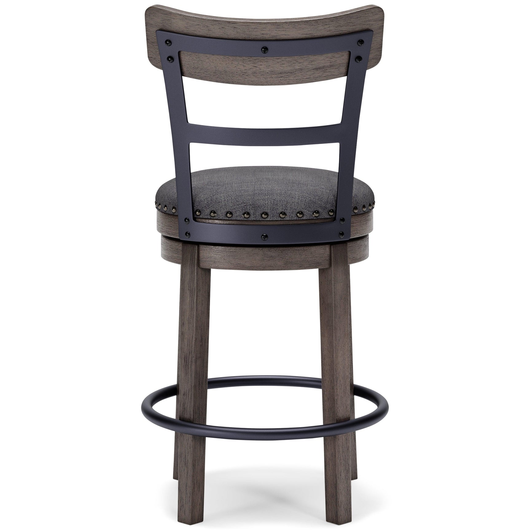Caitbrook Gray Counter Height Bar Stool - Ella Furniture