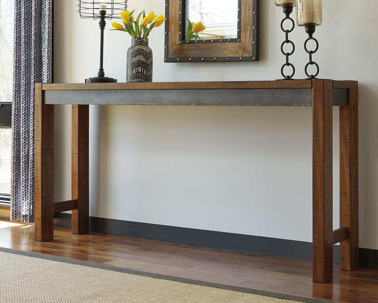 Torjin Brown/Gray Counter Height Dining Table - Ella Furniture