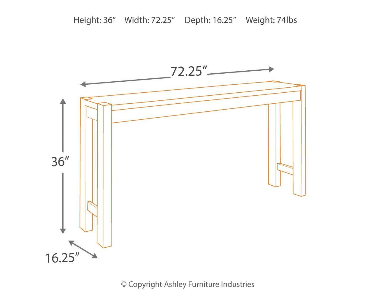 Torjin Brown/Gray Counter Height Dining Table - Ella Furniture