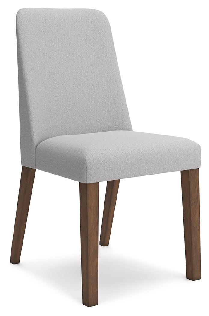 Lyncott Gray/brown Dining Chair - Ella Furniture