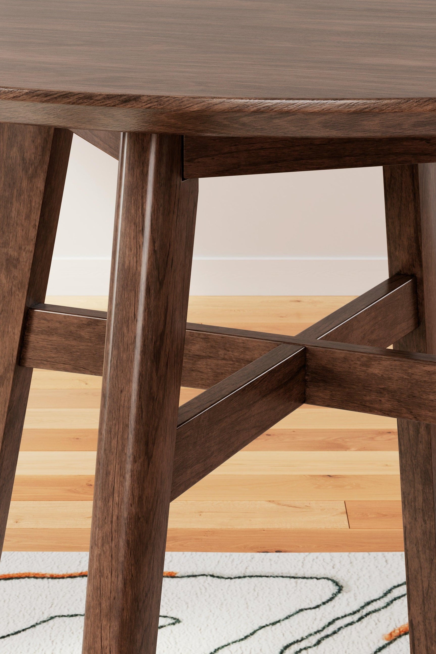 Lyncott Brown Counter Height Dining Table - Ella Furniture