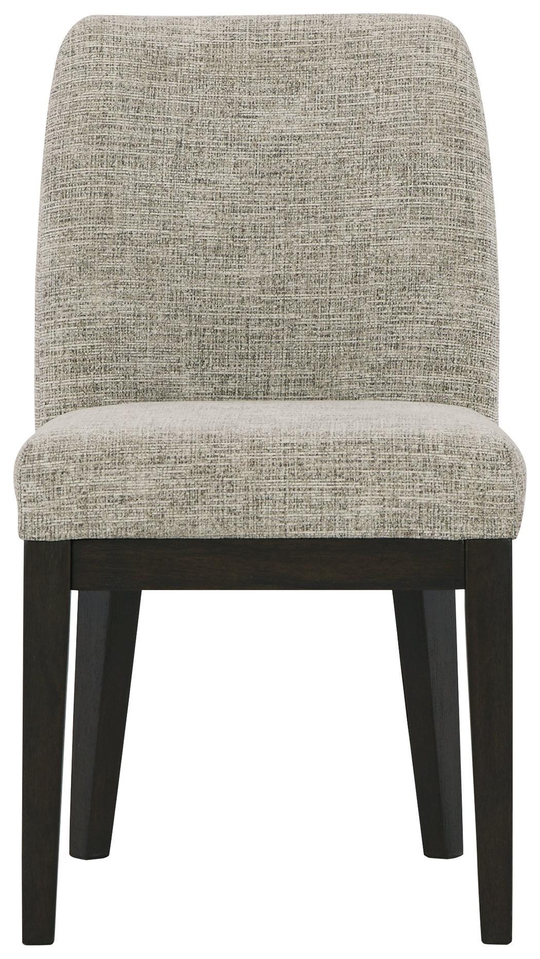 Burkhaus Dark Brown Dining Chair - Ella Furniture