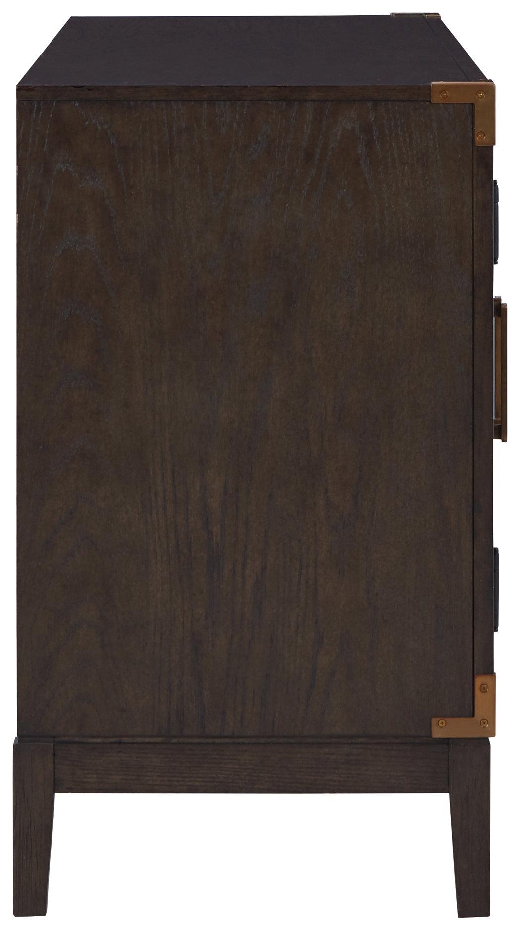 Burkhaus Dark Brown Dining Server - Ella Furniture