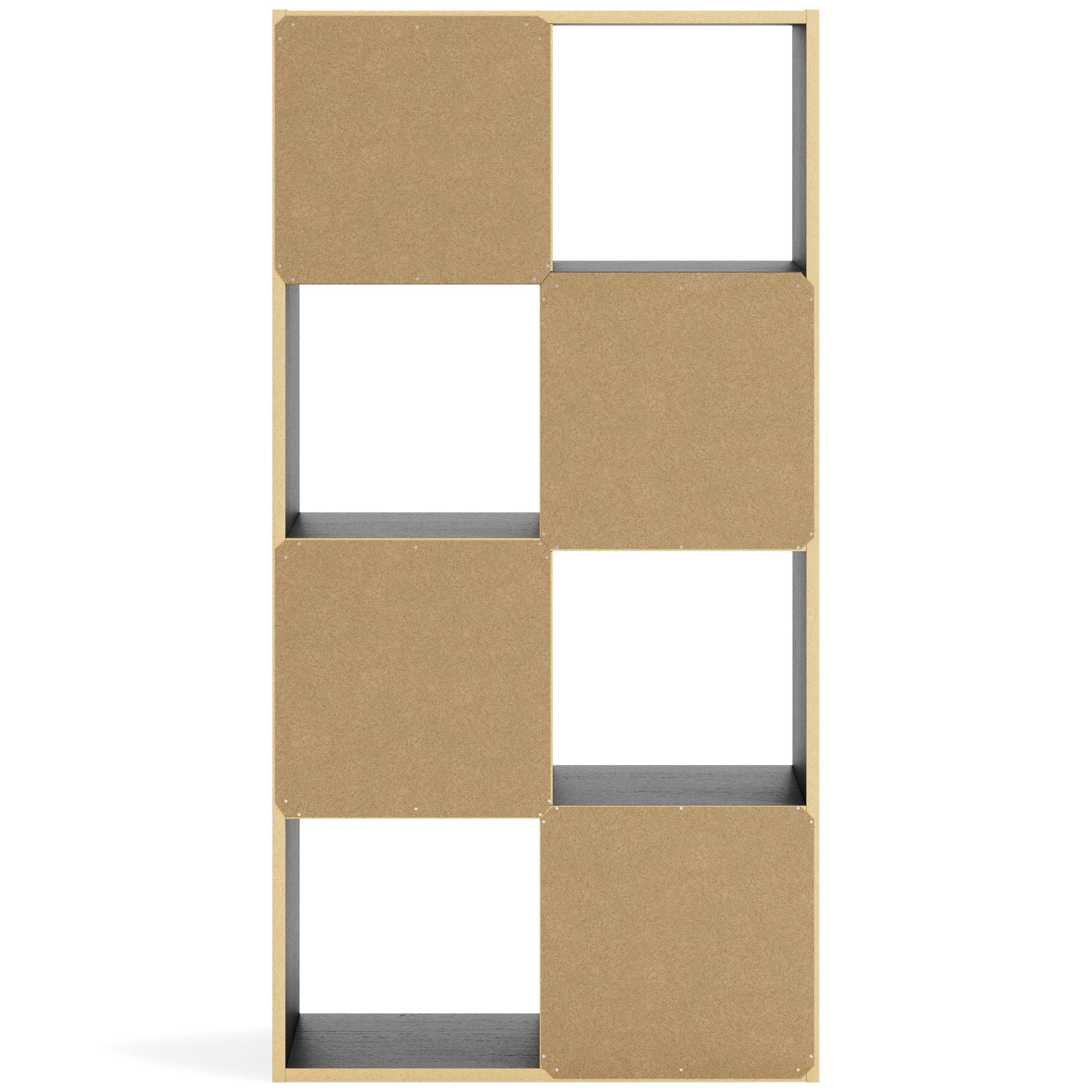 Langdrew Black Eight Cube Organizer - Ella Furniture