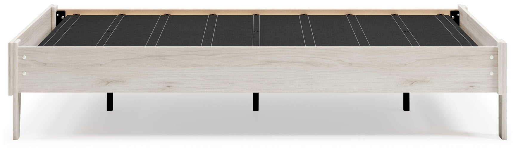 Socalle Light Natural Full Platform Bed - Ella Furniture