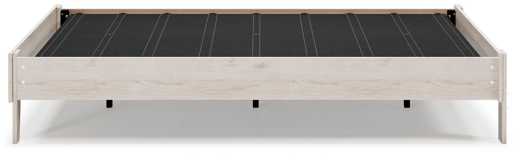Socalle Light Natural Queen Platform Bed - Ella Furniture