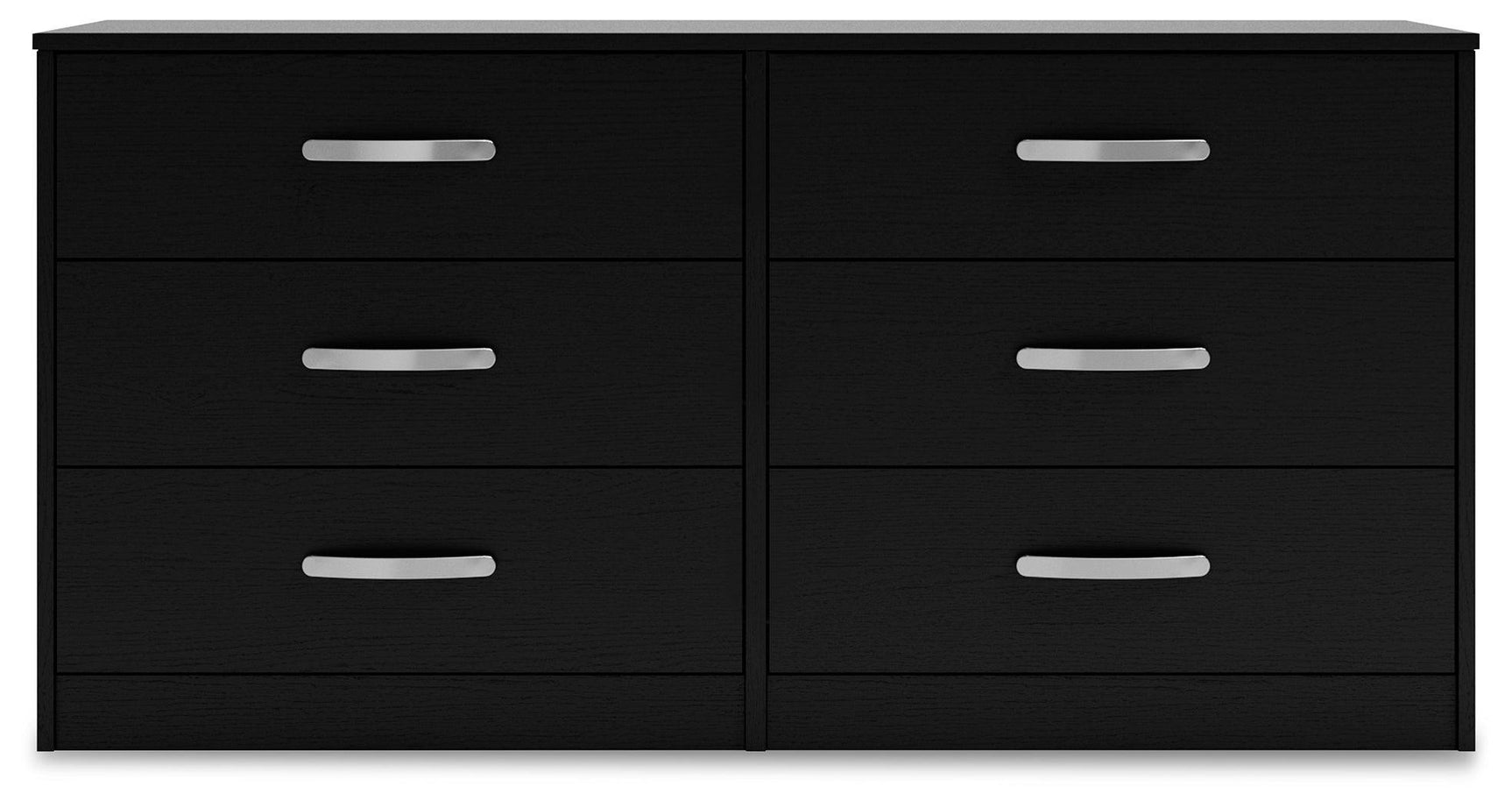Finch Black Dresser - Ella Furniture