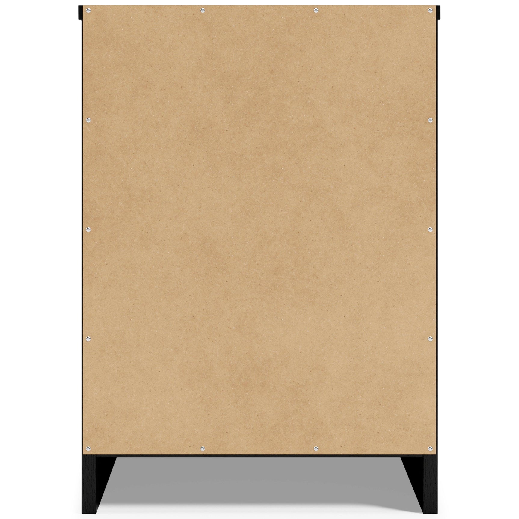 Finch Black Nightstand - Ella Furniture