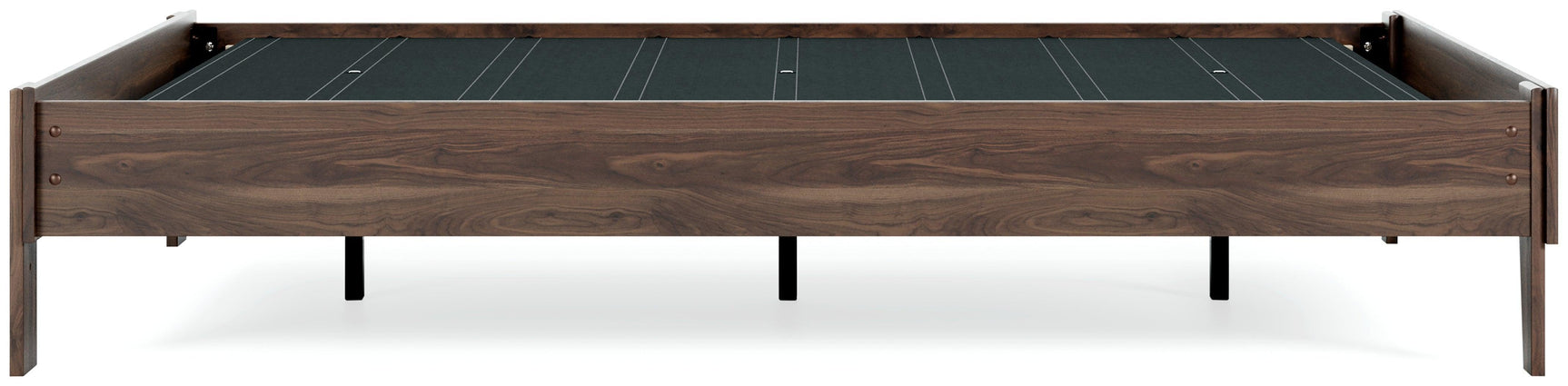 Calverson Mocha Queen Platform Bed - Ella Furniture