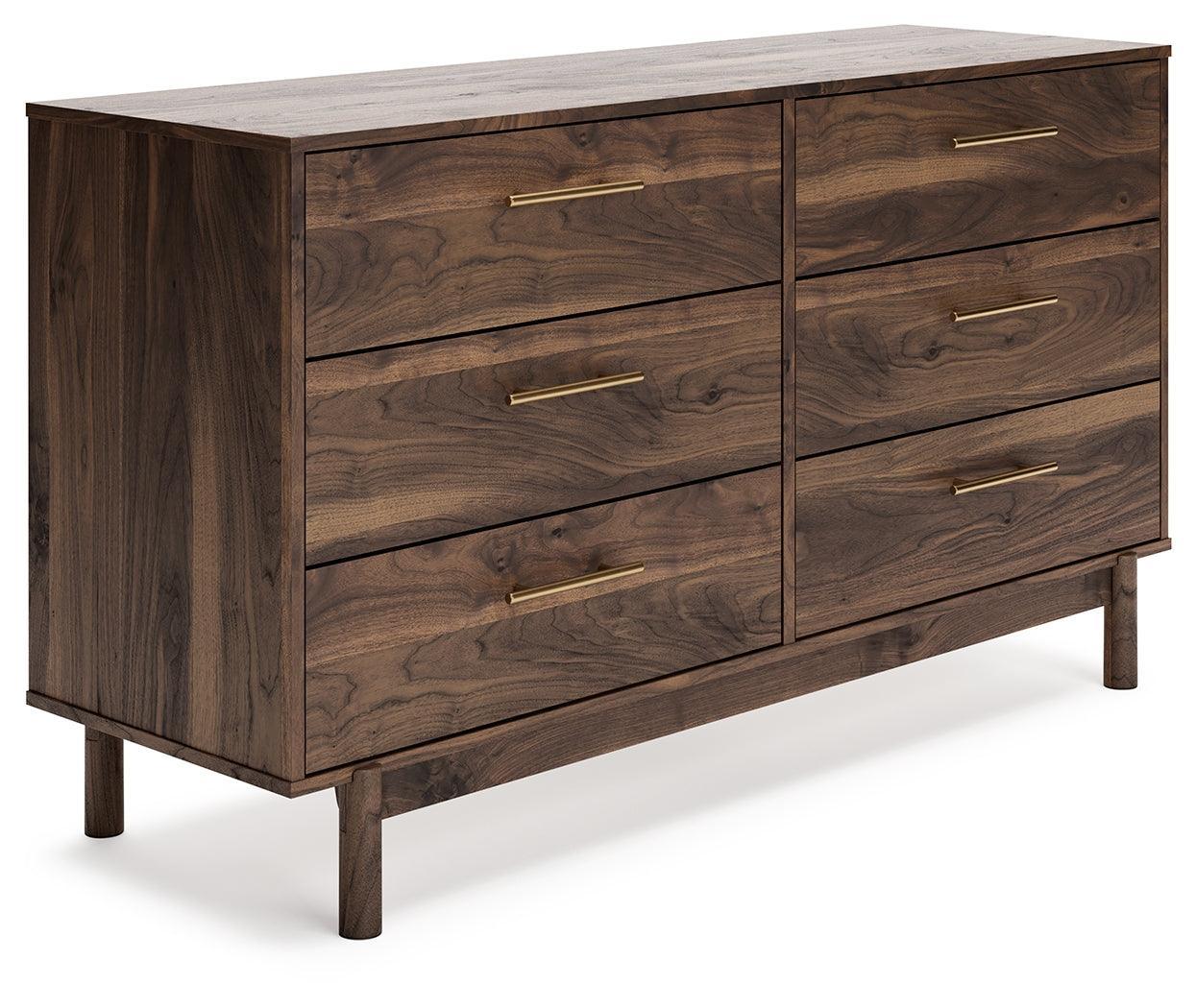 Calverson Mocha Dresser - Ella Furniture
