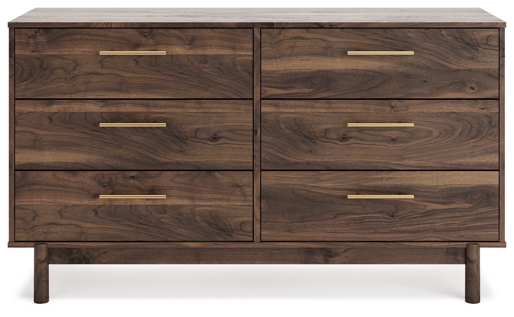 Calverson Mocha Dresser - Ella Furniture