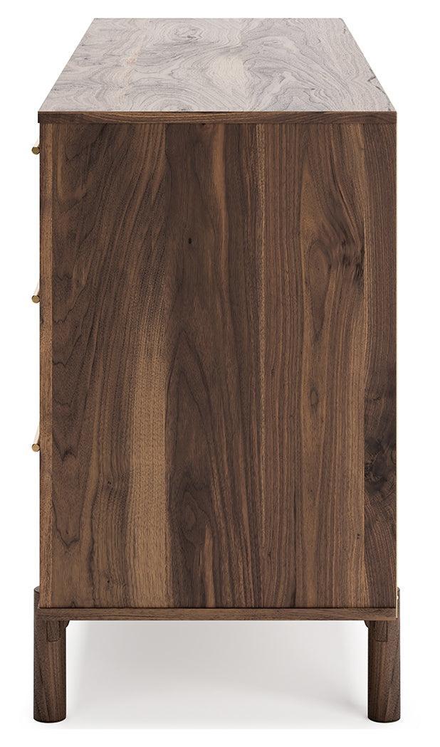 Calverson Mocha Dresser - Ella Furniture