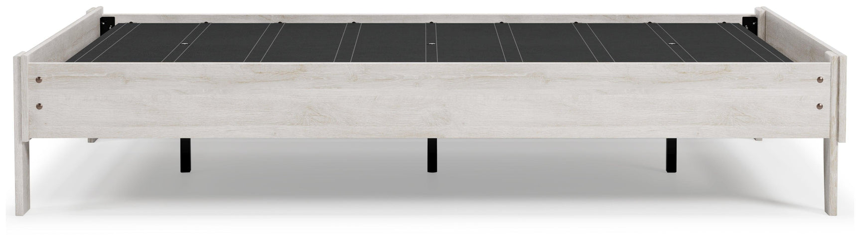 Shawburn Whitewash Full Platform Bed - Ella Furniture