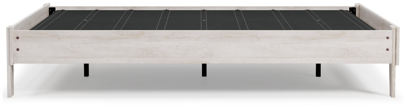 Shawburn Whitewash Queen Platform Bed - Ella Furniture