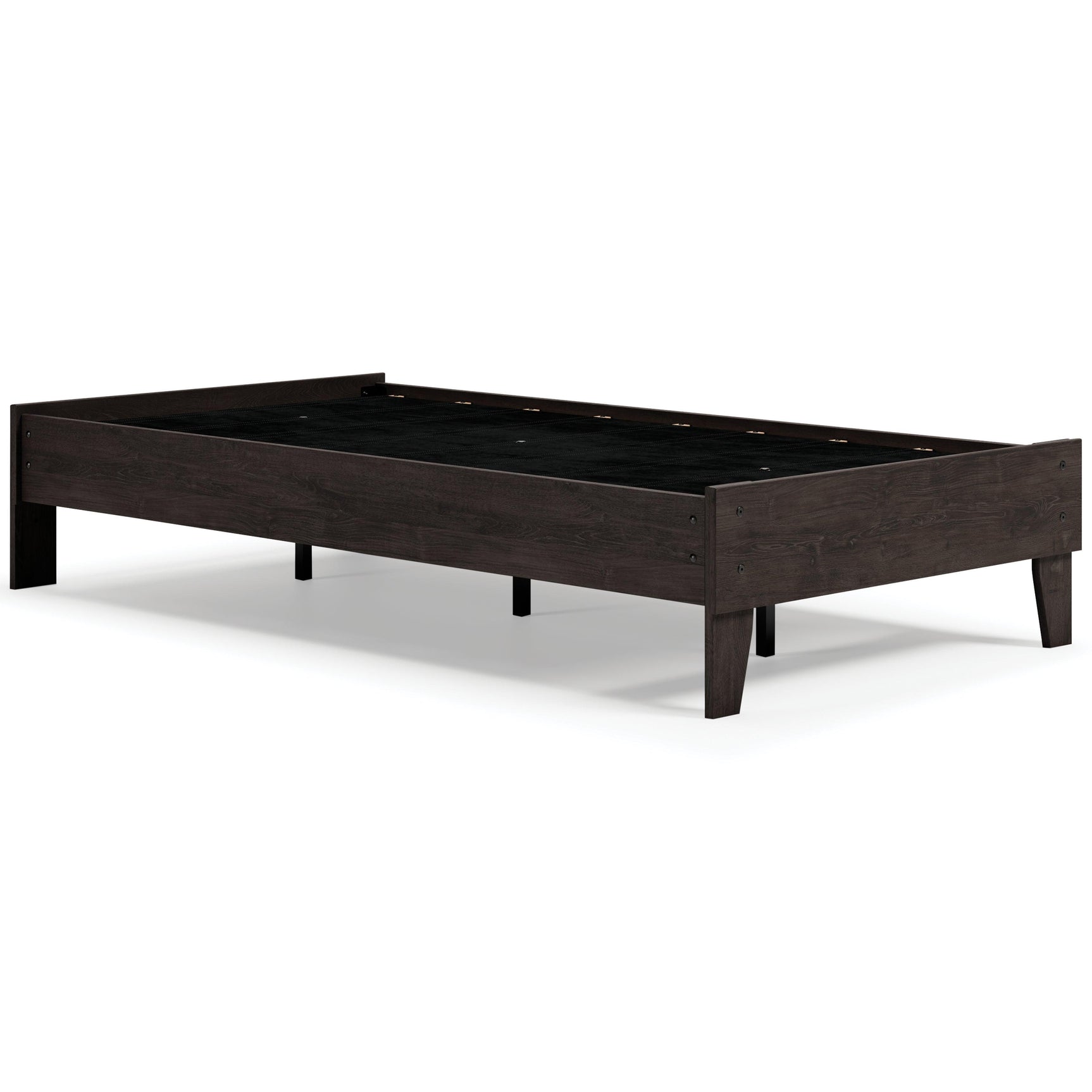 Piperton White Twin Platform Bed - Ella Furniture