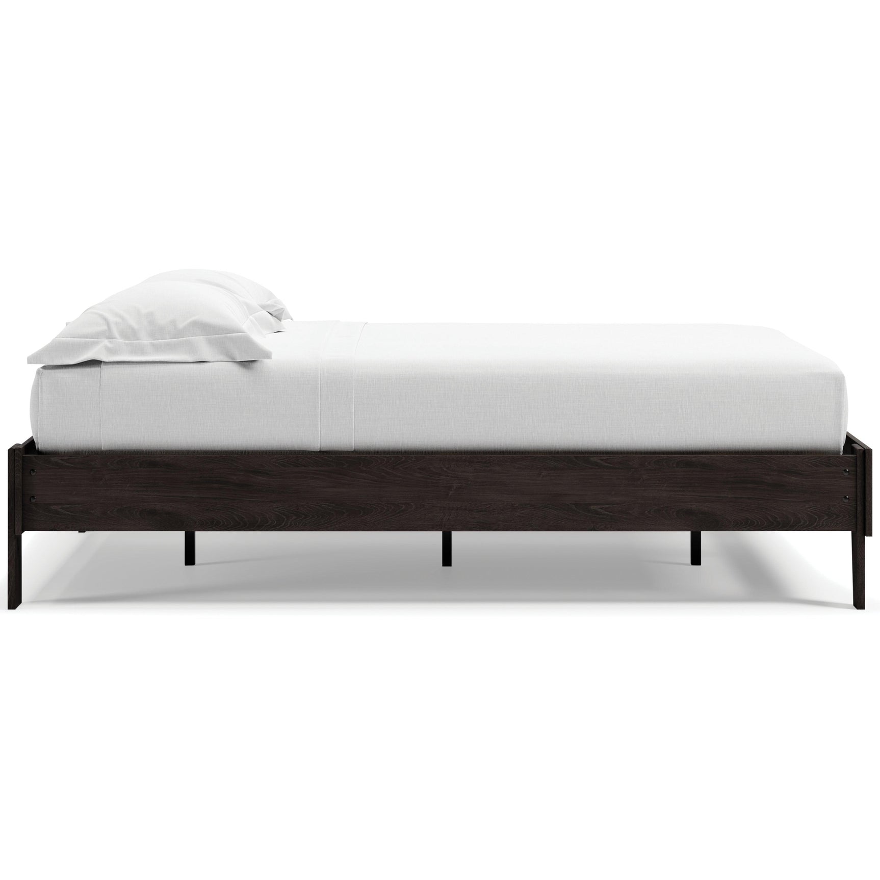 Piperton White Full Platform Bed - Ella Furniture