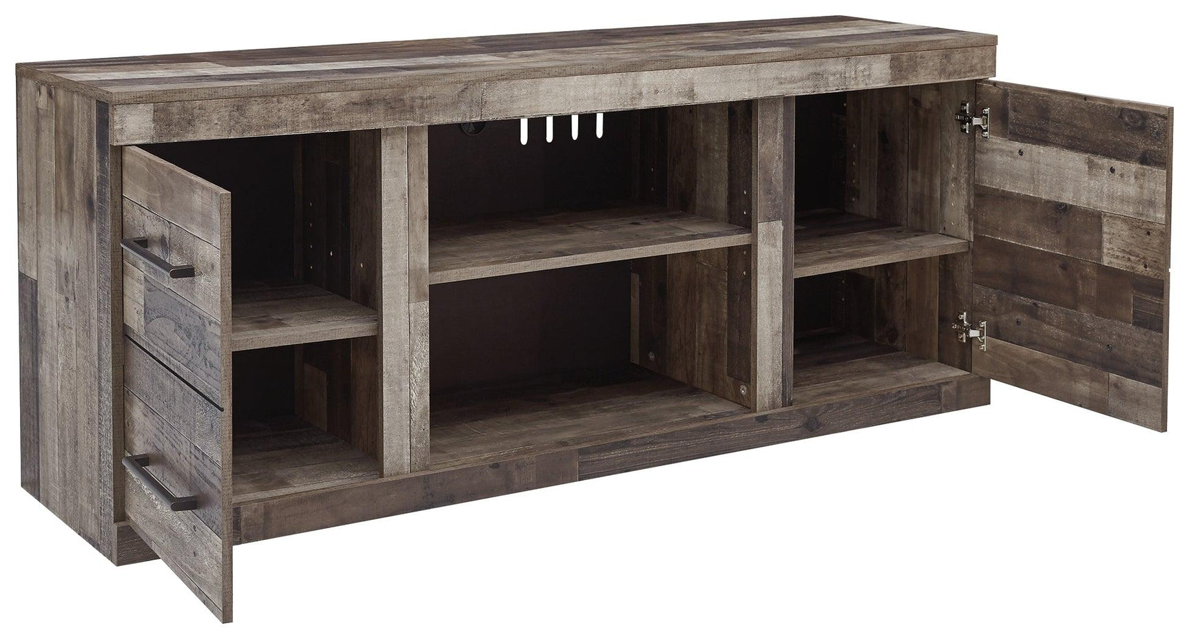 Derekson Multi Gray 60" Tv Stand - Ella Furniture