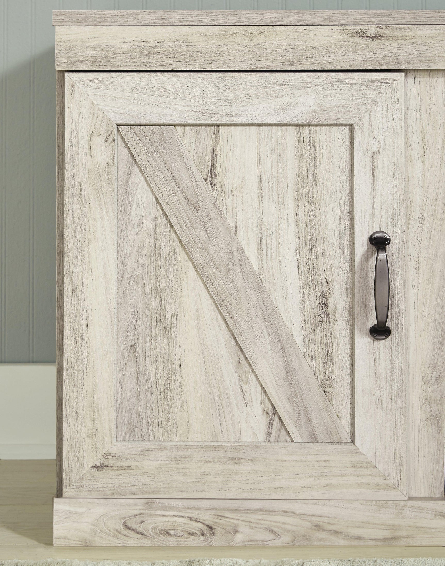 Bellaby Whitewash 60" Tv Stand - Ella Furniture