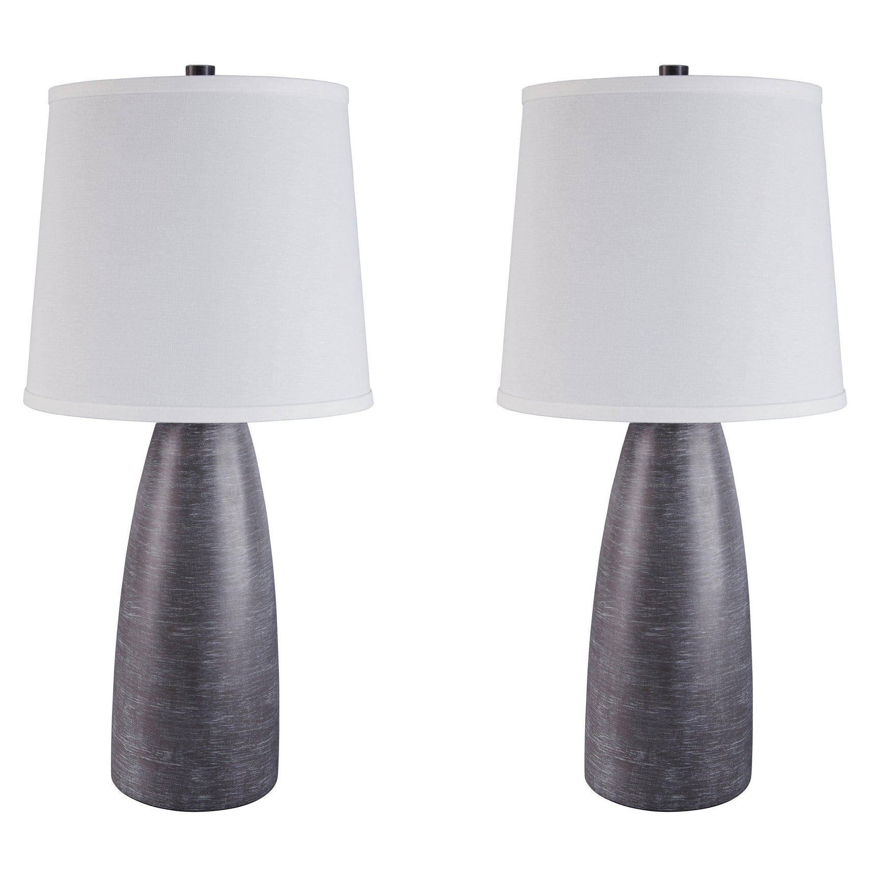 Shavontae Gray Table Lamp (Set Of 2) - Ella Furniture