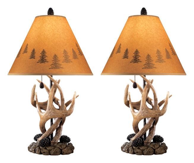 Derek Brown Table Lamp (Set Of 2) - Ella Furniture