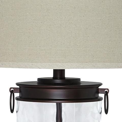 Tailynn Clear/bronze Finish Table Lamp - Ella Furniture