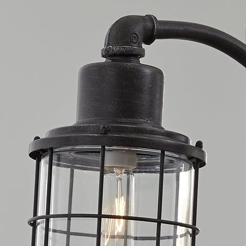 Jae Antique Black Desk Lamp - Ella Furniture