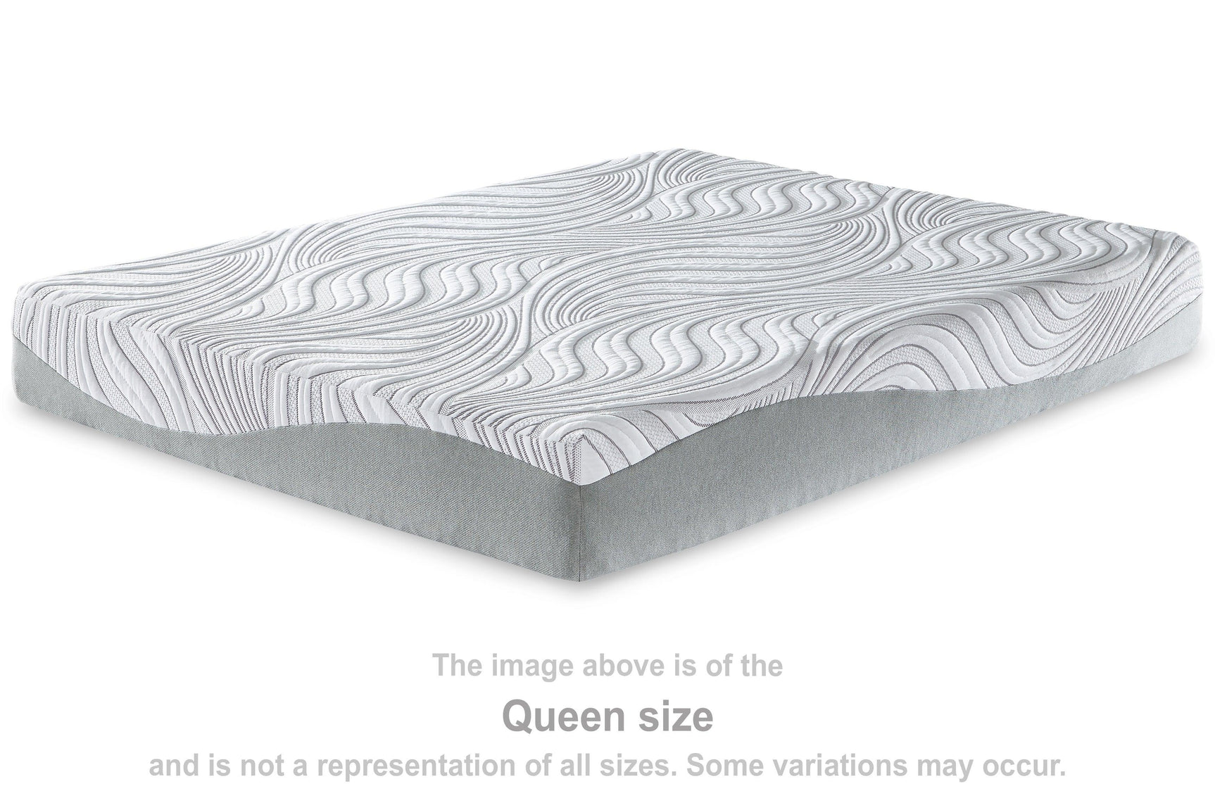 10 Inch Memory Foam White Full Mattress - Ella Furniture