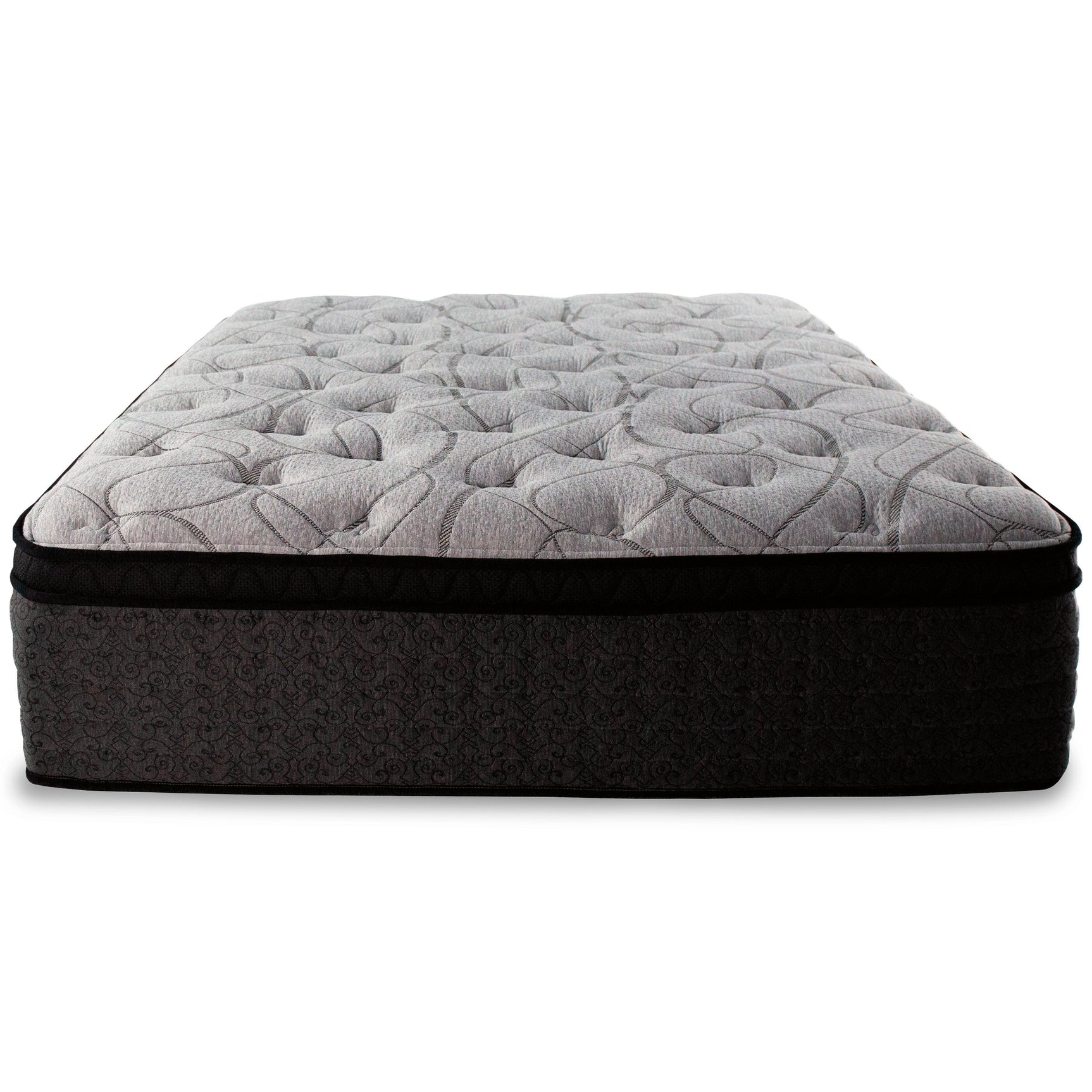 Rac Eurotop Light Gray Queen Mattress - Ella Furniture