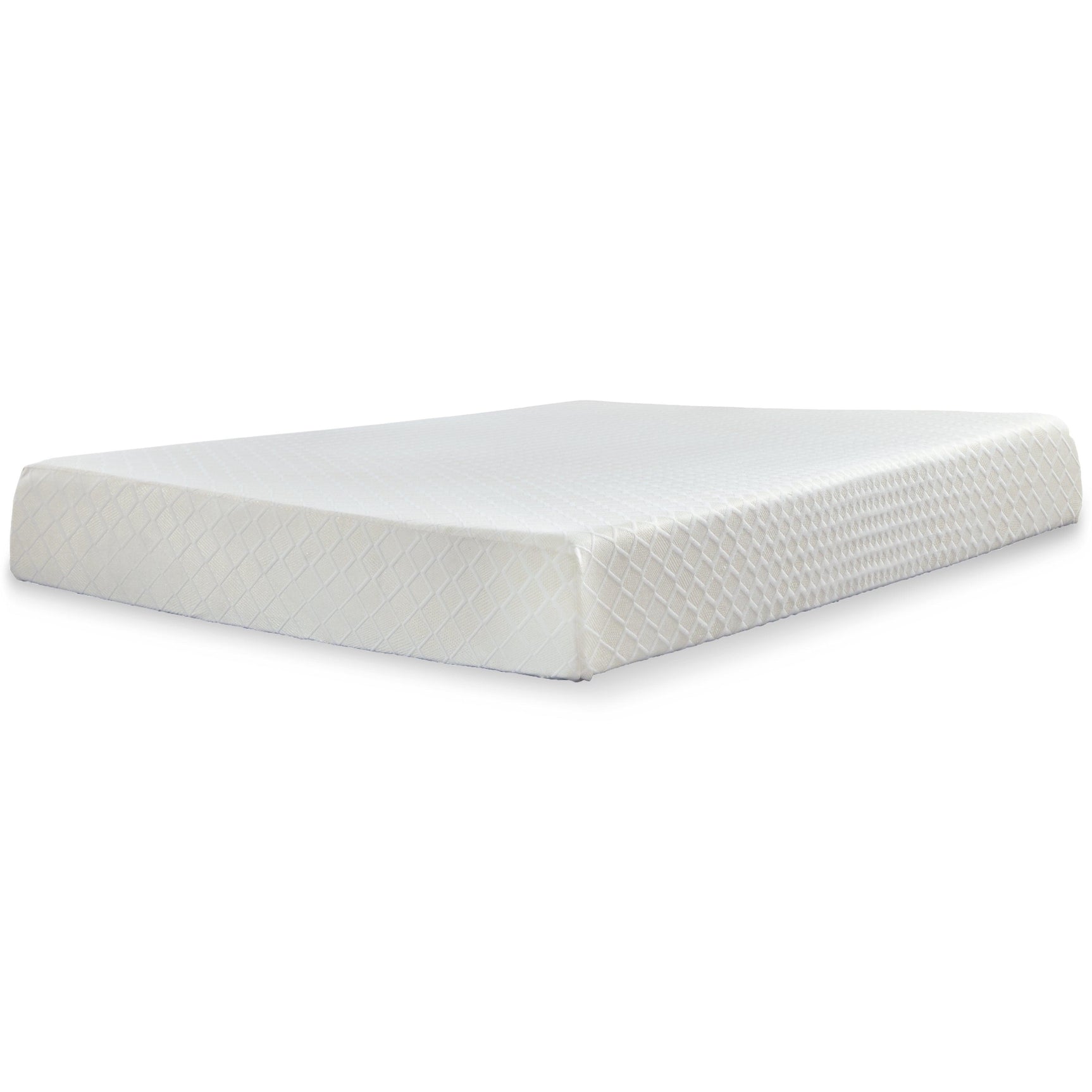 10 Inch Chime Memory Foam White Full Mattress In A Box - Ella Furniture