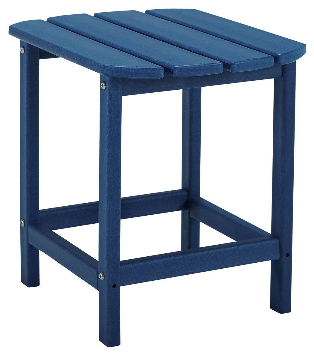 Sundown Treasure Blue End Table - Ella Furniture