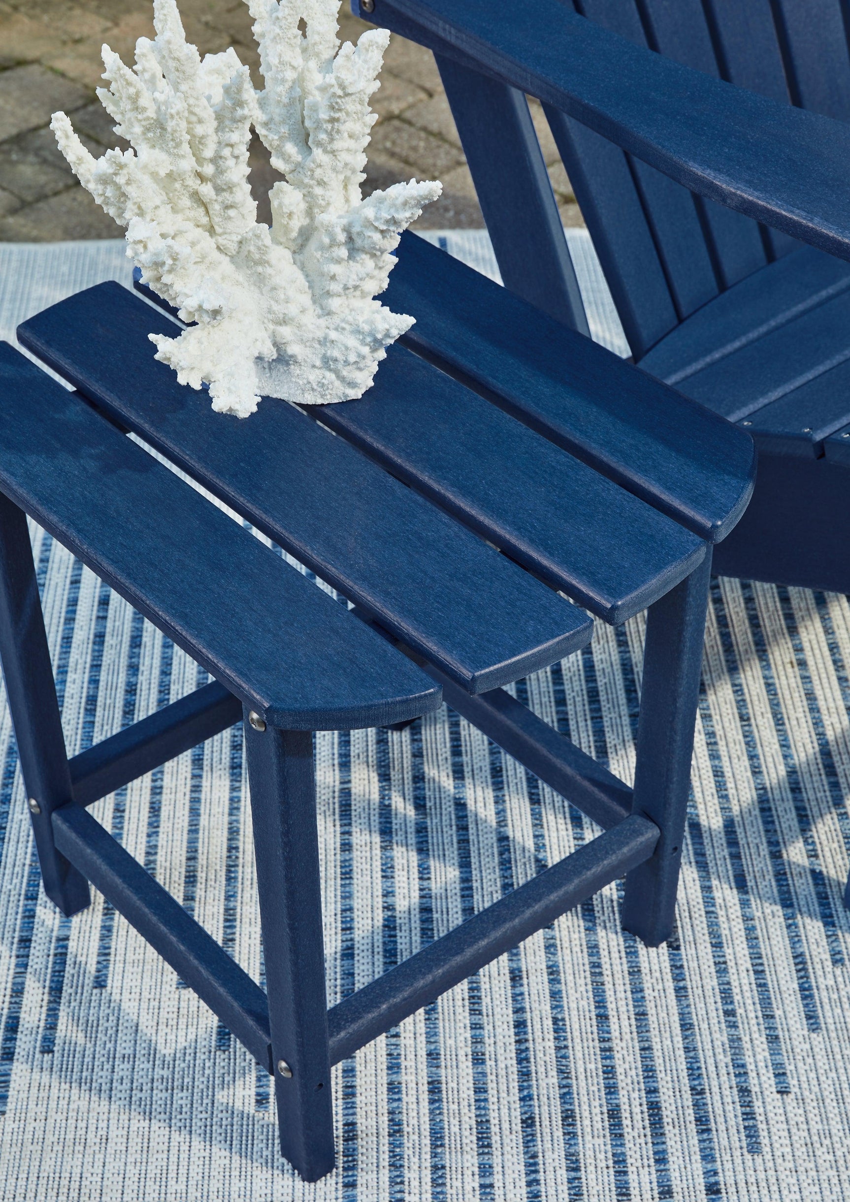Sundown Treasure Blue End Table - Ella Furniture