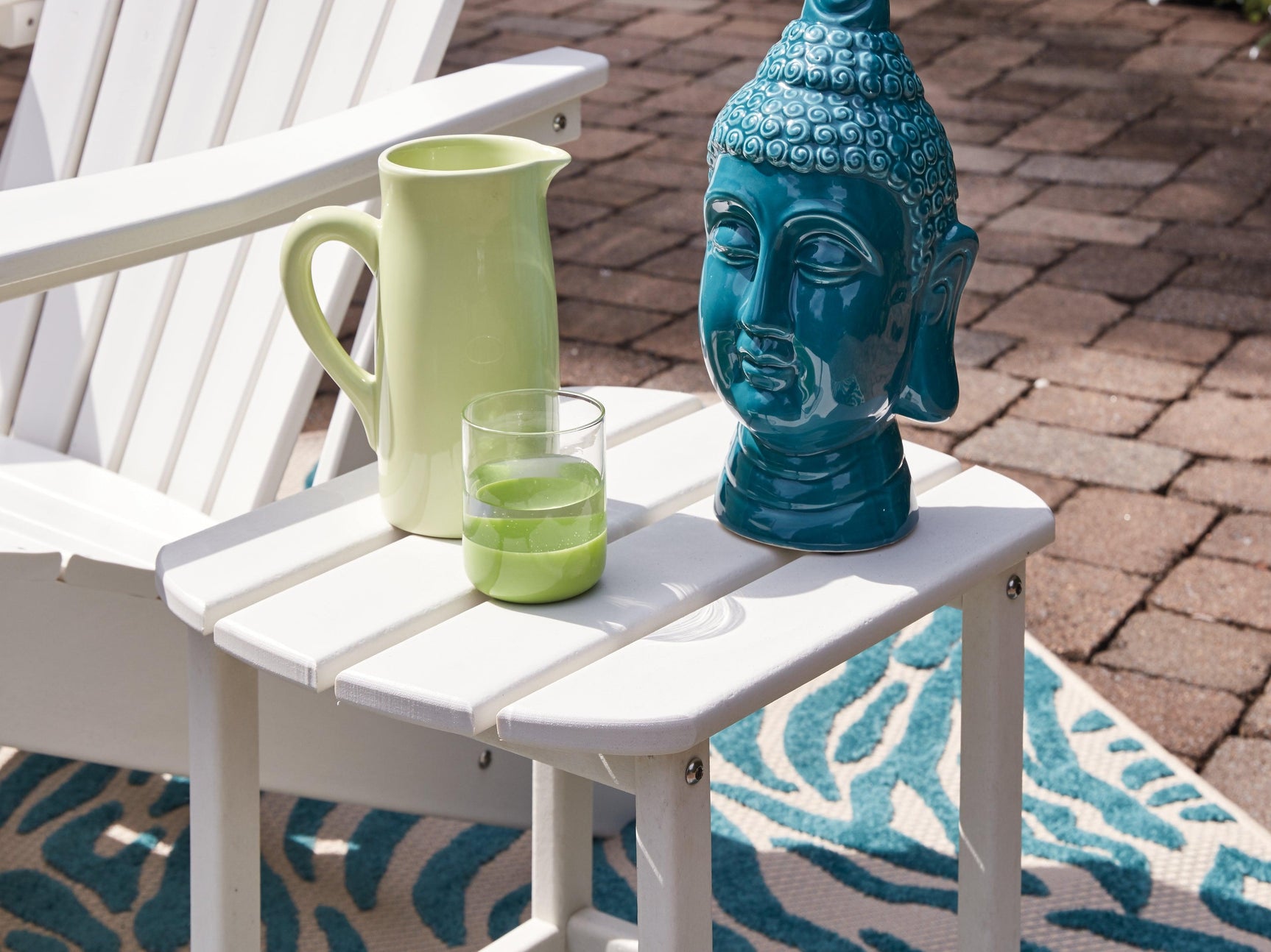 Sundown Treasure Turquoise End Table - Ella Furniture